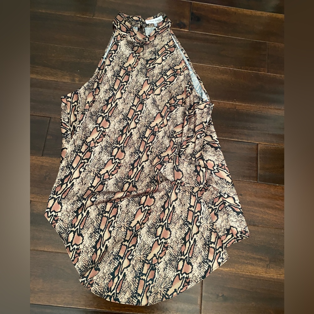 Snake Print Women's Top